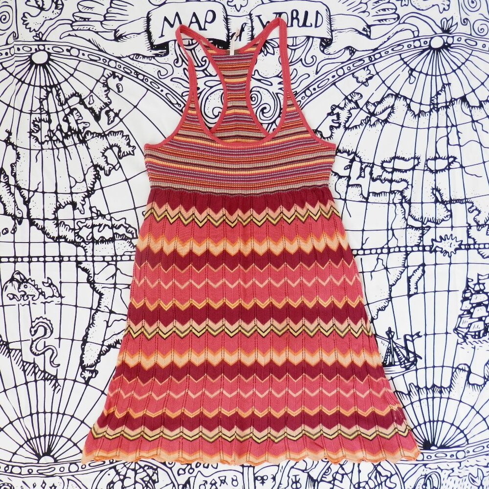 ✨ Free People || Knit Boho Tank Mini Dress